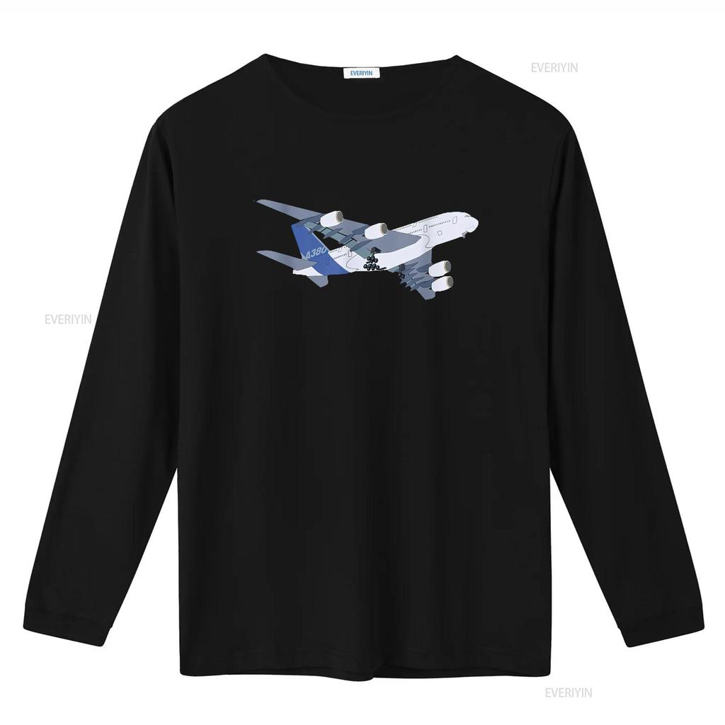 A380 SUPER JUMBO FLUGZEUG ERWACHSENE KINDER FLUGZEUG T-SHIRT vintage Gewaschen Bequem Weich Mann Streetwear Designer Kleidung Dehnbar