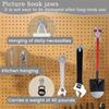 Heavy Duty Claw Picture Hangers Claw Design Large Size Picture Frame Hangers No Damage Mirror Photo Poster Hanger Photos