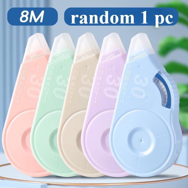 Bandă corectoare creativă cu desene animate, cu capacitate mare de 30 m, pentru studenți și uz la birou