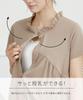 Nissen Maternity Gathered Short Sleeve Pajama Dress and Size 3L Women's Loungewear/Nursing Pajamas, (Pre- Postpartum), Beige,