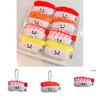 Authentic Salmon And Sweet Shrimp Sushi Plush Pendant Pin Cute And Funny Cartoon Food Hanging Decoration Gift Sushi Pendant)