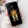 For Infinix Hot 30i Case X669 X669C Cute Crown Letters Cover Soft Silicone Phone Case For Infinix Hot 30i Hot30i Back Cover