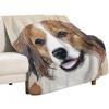 Niederländischer Kooikerhondje Gemälde Hunde Kunst Wurfdecke Gemütliche Nickerchen Decke Geschenk für Mama Papa