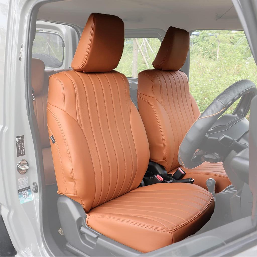 3-Door Jimny 2018+ JB64 JB74 Leather Premium Full Surround Seat Covers