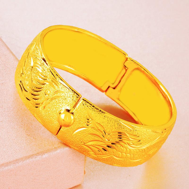 Attractive Bride Wedding Dragon and Phoenix Bracelet Bracelet