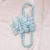 Handcrafted Glass Beads Big Flower Necklace Elegant Style Waist Chain  Daily Accessory
