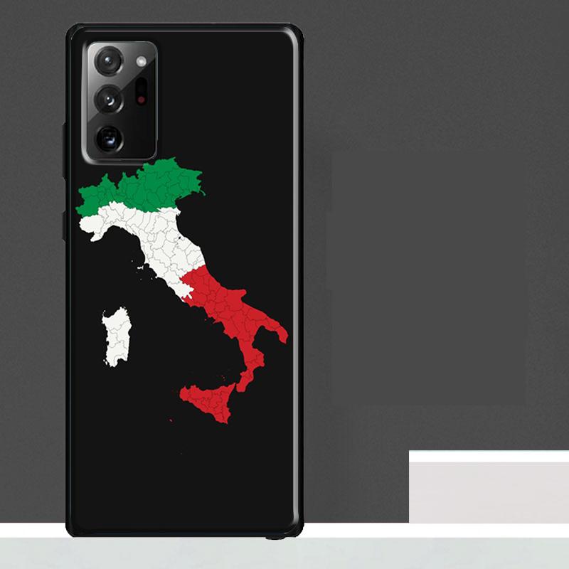 Italian Italy Flag Phone Case For Samsung Galaxy S10 S8 S9 S22 S23 Plus Note 10 20 S20 FE S21 FE S22 S23 Ultra Cover