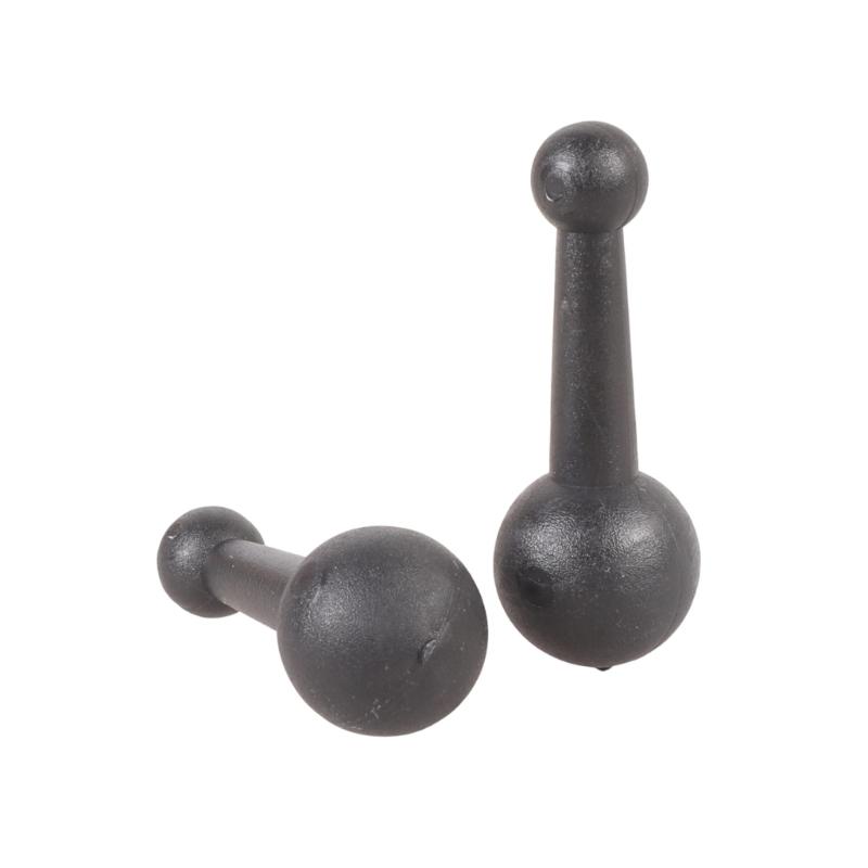 Multiple Size Ball Head Adapter Set Double Ball Adapter for Various Mounts Including Phone and Navigation Holders