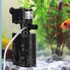 3 In 1 Filter Filtering Oxygen Aeration Pump Water for Fish Tank Aquarium