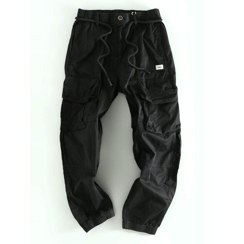 Trade Goods Withdraw from Cupboard Clearance Cut the Tag off Men's Overalls Casual Export US Leak-Picking Cattle Goods Multi-pockets Long Pants