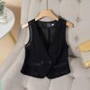 Women's V-Neck Mesh Slimming Summer Vest