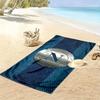 SSC Napoli Print Beach Towel, Large Soft Quick Dry Towel for Beach Camping Swimming