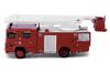 Tiny City Fire Hydraulic Platform Fire Truck Diecast Model Car 1/100 No.05 (F58)