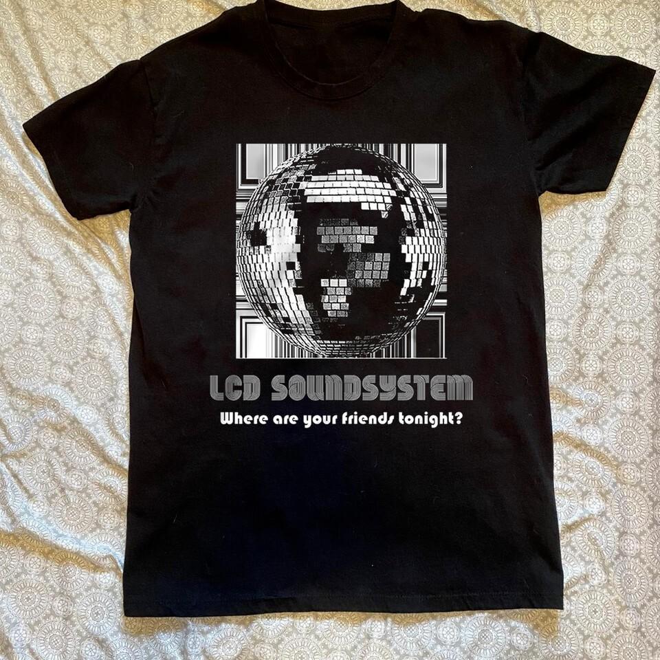LCD Soundsystem Disco ball  All My Friends  Black All Size T-Shirt AR769 XXXXL