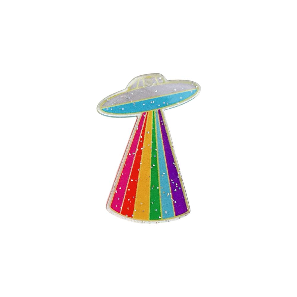 10pcs Love Heart Pride Month Pendant Beads One Side Printing DIY Jewelry Accessory  DIY Earrings