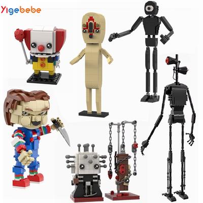 Yigebebe Klasické Hororové Figurky Arašídoví Lidé To Pennywise Jason Freddy Stavebnice Hračky Jako Dárek