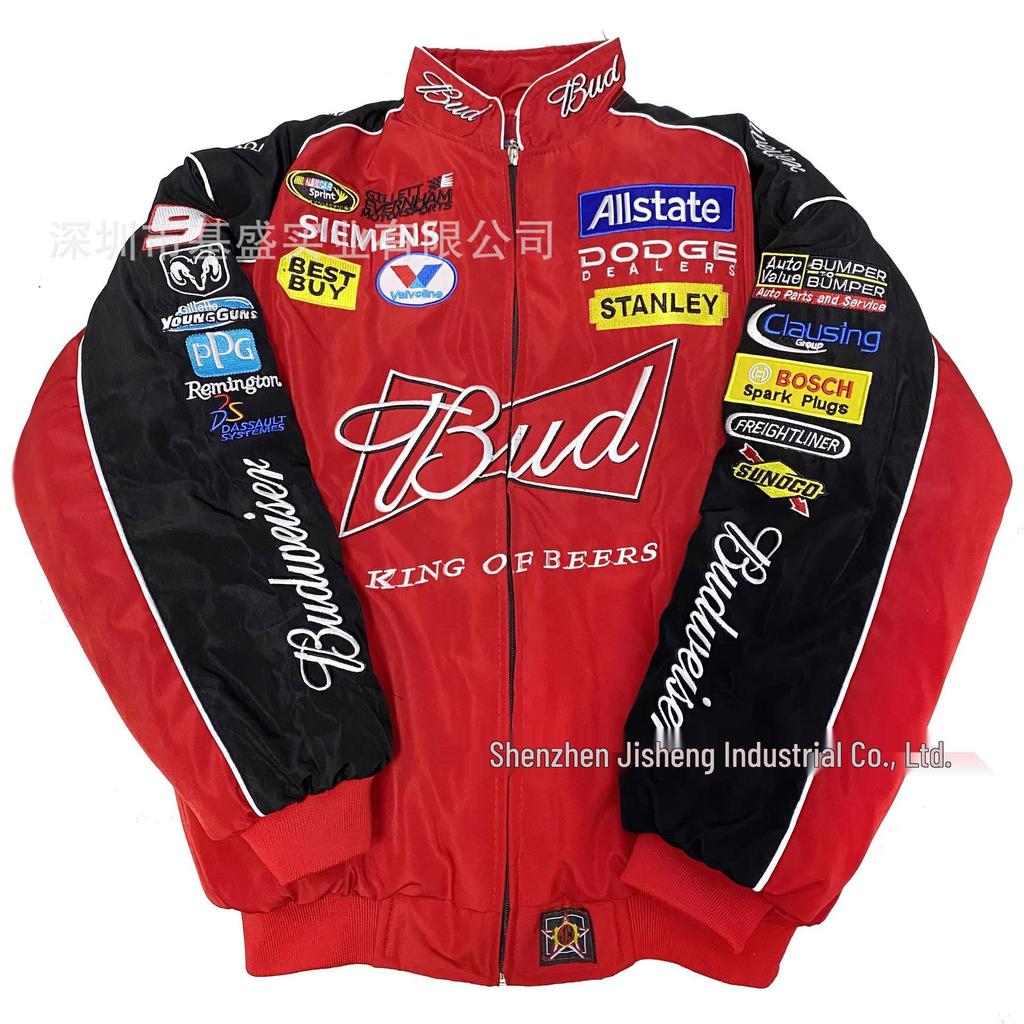 Export Gränsöverskridande Bästsäljare F1 Racing Motorcykeldräkt: Full brodyr, Ridkostym, Vinterkläder, Bomullsvadderad jacka.