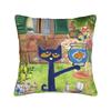 Pete The Cat Pillow Covers Merch Printed Cushion Cover Decorative  Throw Pillow Case Cover Home Multi Size