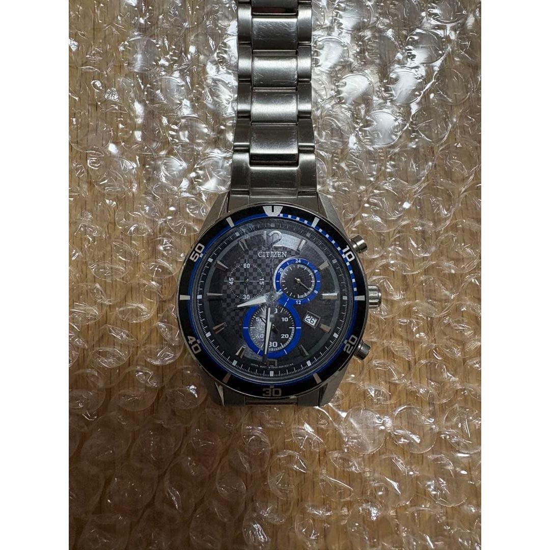 CITIZEN Citizen Chronograph Men s Watch Eco Drive Solar Operation Item