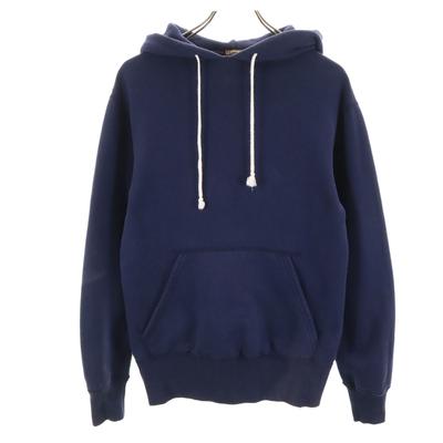 Pherrow's Japonya'da üretilmiştir Uzun kollu Sweatshirtler S Lacivert Arkası fırçalanmış Erkek Kullanılmış