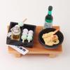 Japanese Dollhouse Three-Color Dango and Sake Toy Set