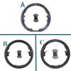 ize Carbon Fiber Leather Car Steering Wheel Cover For Mazda CX-3 CX3 CX-5 CX5 2017 2018 Mazda 6 CX-9 Suede Car Accessories