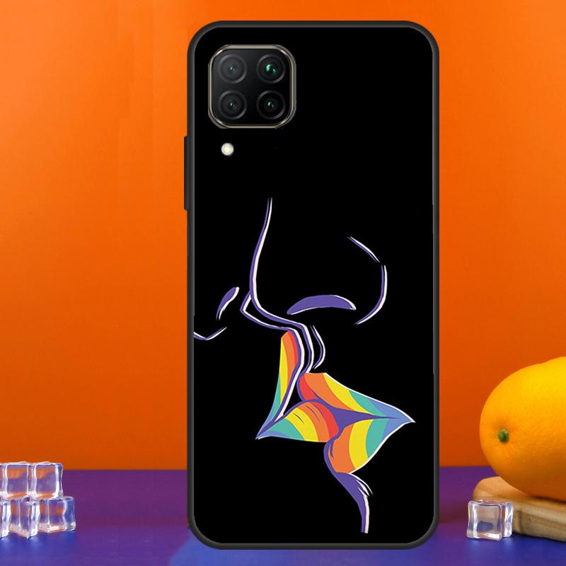 Gay Lesbian LGBT Rainbow Pride ART For Huawei Nova 7i 8i 11i 12i 12s 9 10 SE Y91 Y90 Y60 Y70 Y72 Y61 P30 P40 Lite P60 Pro Case