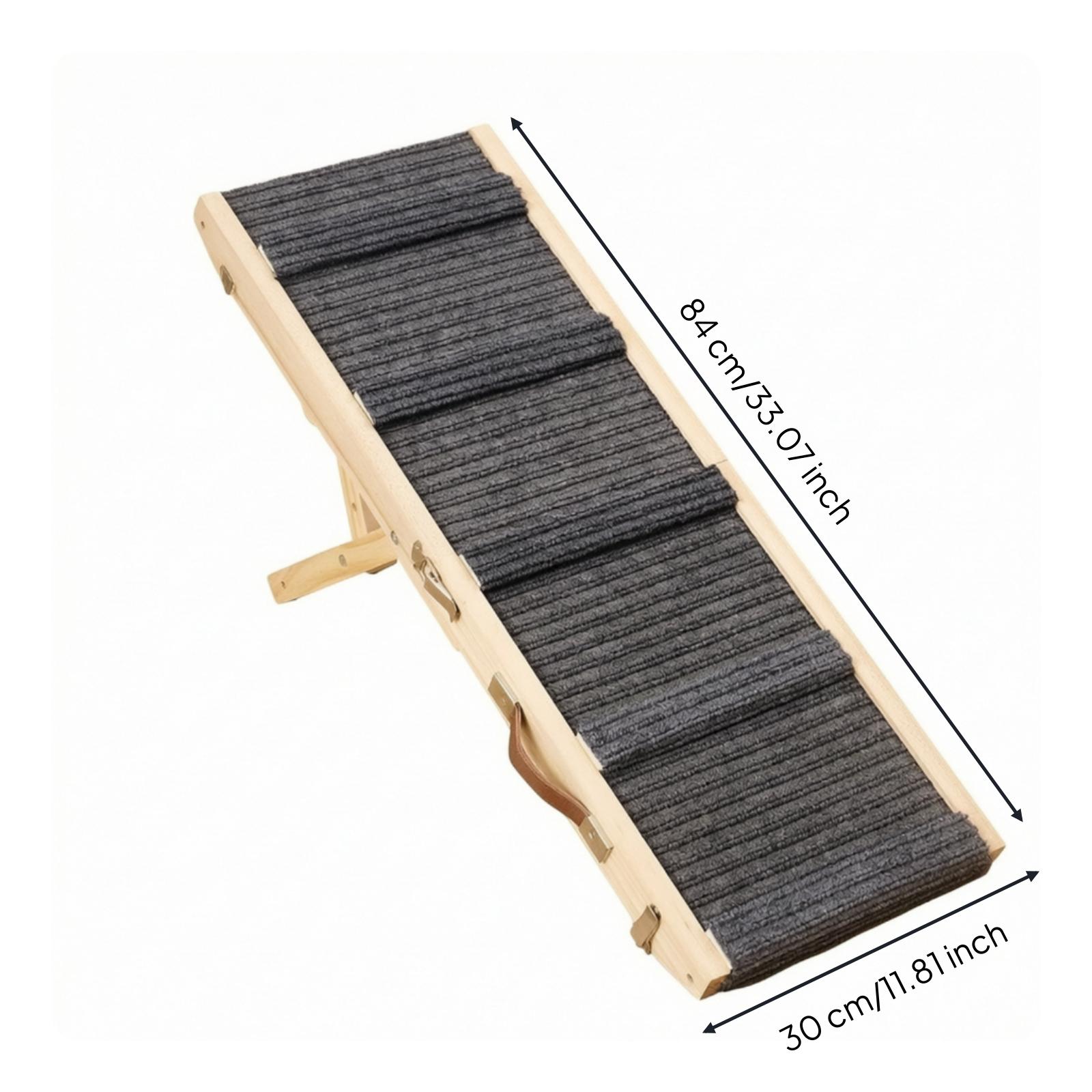 Pet Stair Ramp Adjustable Foldable Dog