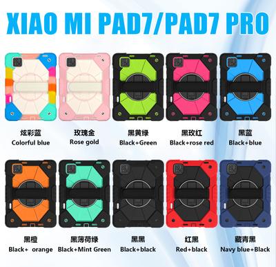 Protezione completa a 360 gradi! Custodia per tablet multifunzionale per Xiaomi Pad 7/ Xiaomi Pad 7 Pro. 11,2" (2024)