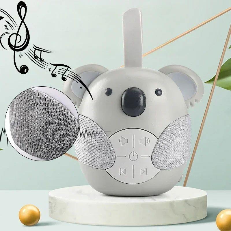 

Baby Soothing Toys Portable White Noise Machine Baby Soother With12 Light Music for Toddlers Timed Shutdown Sleep Sound Machine