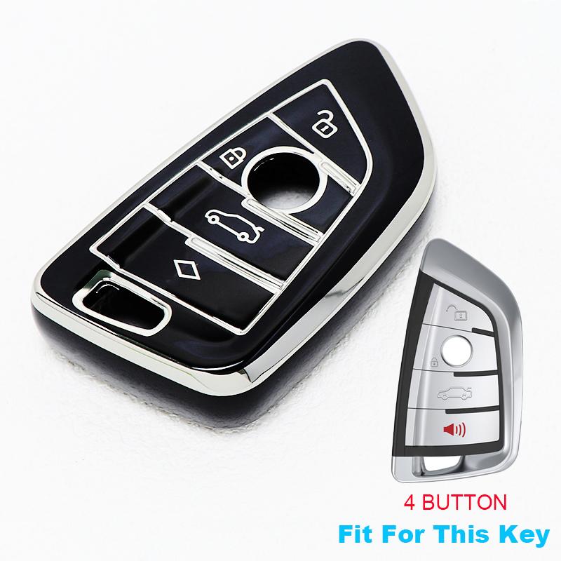 Fashion Tpu For Bmw G01 G02 G05 G11 F15 F16 G30 G20 X1 X2 X3 X4 X5 X6 X7 520 525 320I Shell Fob Keychain Car Key Cover Case