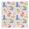 20Pcs 33x33cm Cartoon Music Dinosaur Printed Birthday Decoration Tissue Napkin Paper Kids Shower Party Supplies