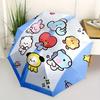 1pc BT21 Automatic Opening/closing Umbrella, Foldable Sunshade, Perfect Gift for Friends, Durable Handle yy250812107