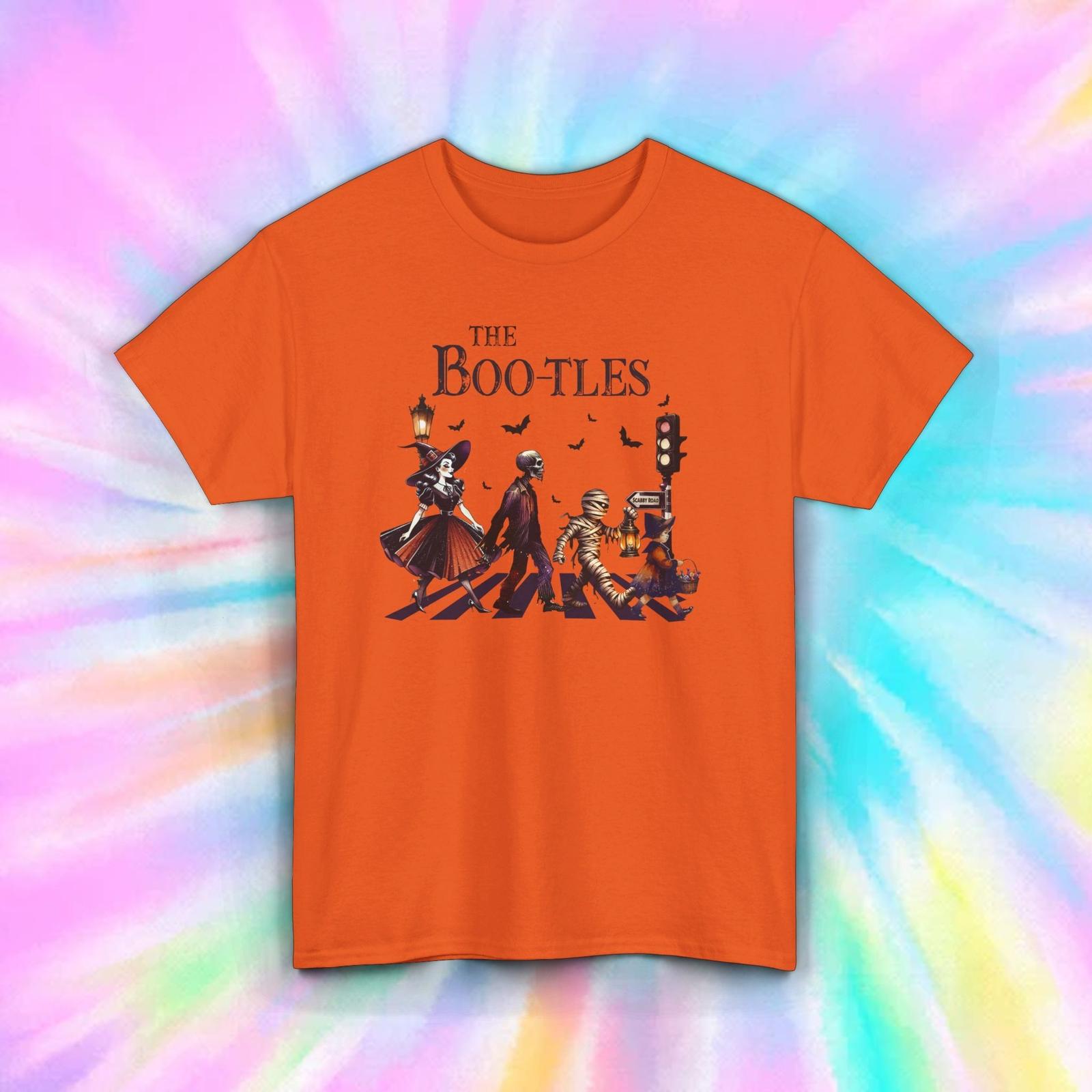 The Bootles T-Shirt | Halloween Beatles Parody Tee | Spooky Horror Music Shirt M