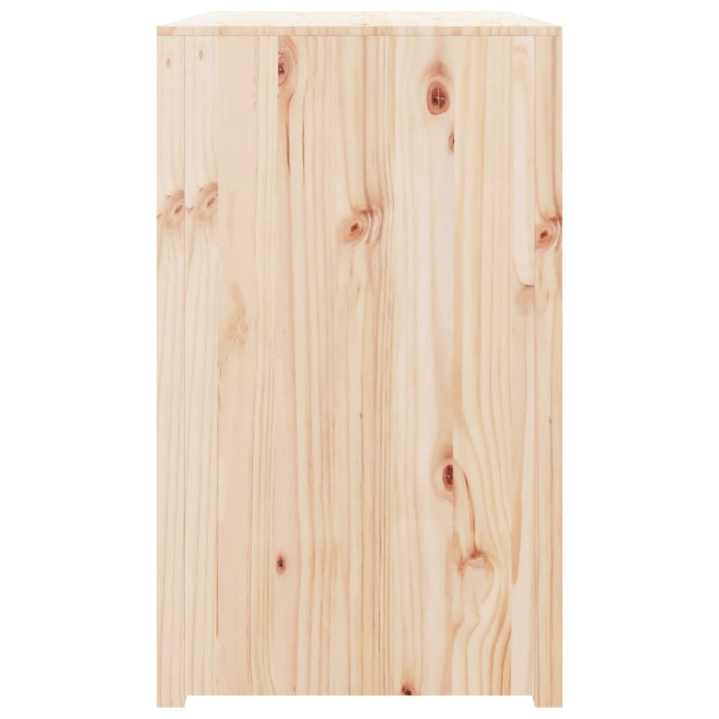 Outdoor Kitchen Cabinet MEPPEL 106 X 55 X 92 Cm Solid Pine Wood