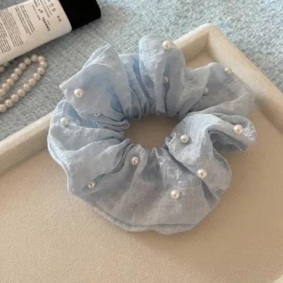 Pearl Lace Soft And Comfortable Hair Ties For Ponytail And Hair Accessories korean hair accessories