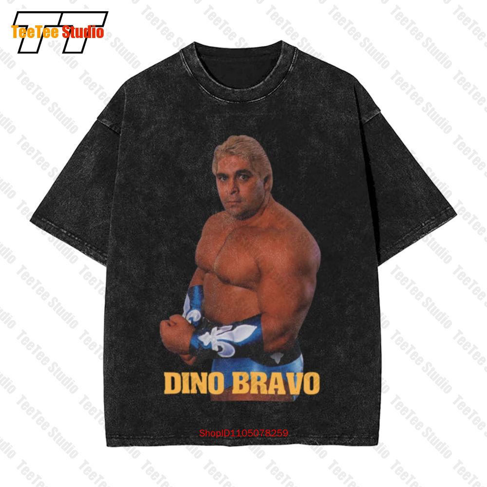 Dino Bravo Wwf Vintage Oversized TShirt OZEM S