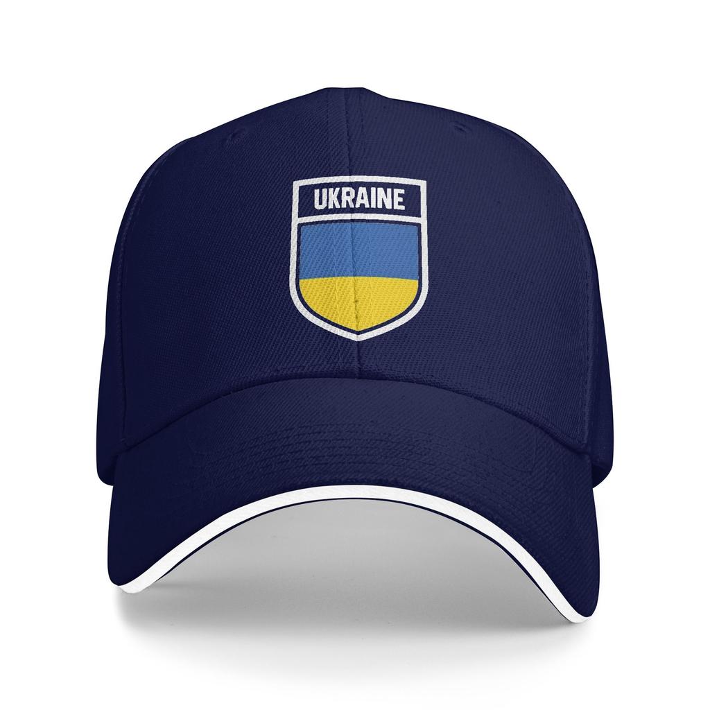 Ukraine National Flag in Coat of Arms Ukrainian Adjustable Hat Golf Baseball Caps Unisex   Baseball Cap Casual Outdoor Hats