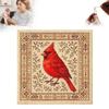 DIY Hummingbird Cross Stitch Kit with Floral Pattern Cross Stitch Kits  for Beginners