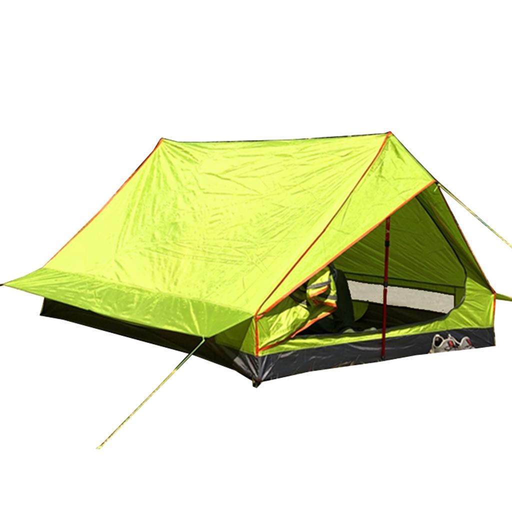 1-2 Person Outdoor Camping Tent Repellent Net Tent Backpacking Solo Camping Tents NEW Ultralight Summer Double Door Mesh Tent