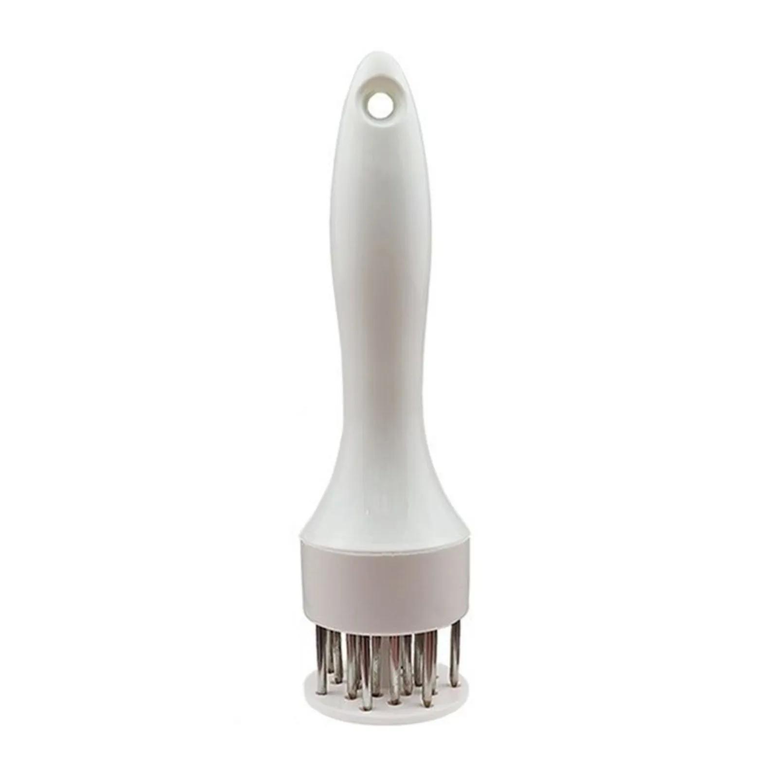 

Stainless Steel Loose Meat Needle Meat Tenderizer Household Outdoor BBQ Quick Insert Beef Artifact Loose Meat Hammer Tools 1pc