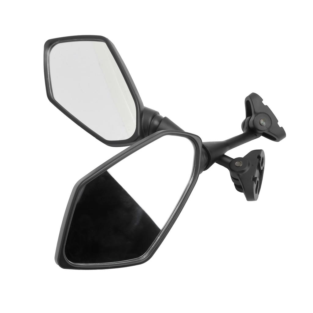 Pair Motorcycle Rearview Mirrors Black Visibility Replacement for Honda CBR F4 Racing