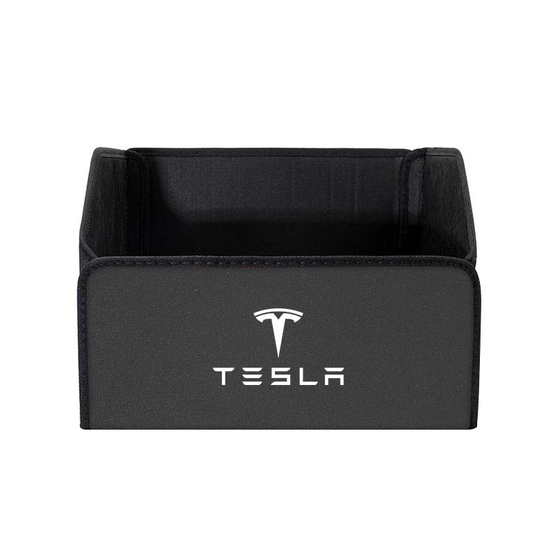 Tesla Składany Samochodowy Organizer do Bagażnika Pudełko na Narzędzia Klucze do Highland S Cybertruck 3 Model Y X Juguete Bonina SpaceX