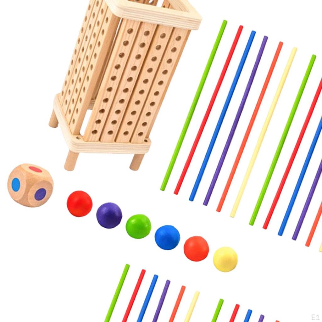 Children Pull Stick Toy ,Early Education Toy, Educational Interactive Board Game Tabletop