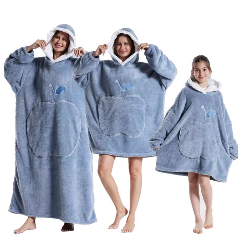 Unisex Solid Color Cotton Velvet Home Wear Blanket