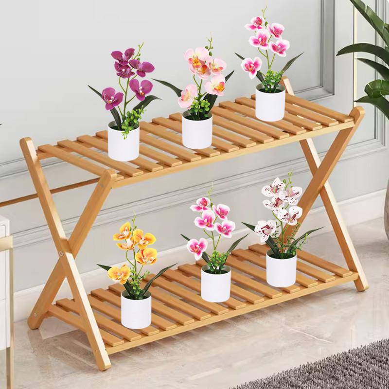 5 Heads Artificial Butterfly Orchid Potted Bonsai Home Garden Balcony Desktop Bedroom Living Room Decoration Fake Plants Bonsai