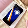 Marshall Islands Flag Case For Samsung Galaxy M32 M52 M15 M11 M12 M13 M14 M06 M16 M36 M56 M31 M53 M35 M55 M34 M54