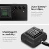 Spigen Galaxy Buds 3 3 Hülle Verriegelungsfunktion Kabelloses Laden Verlustprävention mit Karabiner Integrierte Stoßfeste Hülle Stoßdämpfung Ladeanzeige