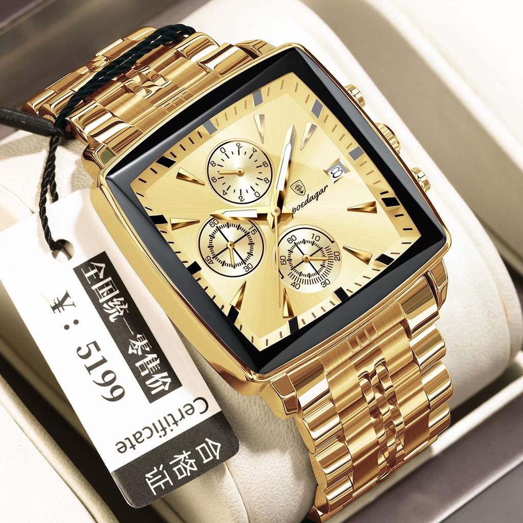 New fashion technology sense multi-functional Business Men's quartz watch, suitable for Christmas and Halloween gifts