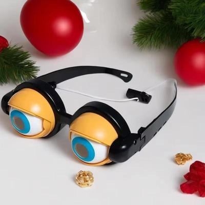 Funny Plastic Eyewear Novelty Toys Prank Glasses Toys Fake Adult Big Frog Eyes Party Parody Props Children Holiday Accessories